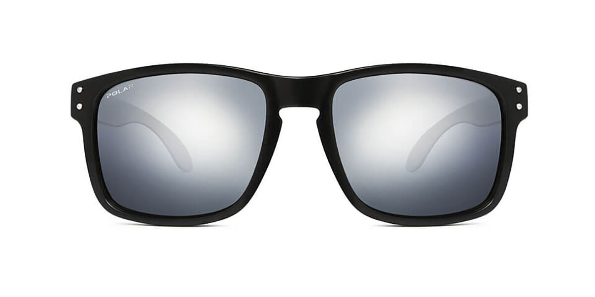 Lentes de sol Polar 358 Polarized 77B Cuadrado Shiny Black ...
