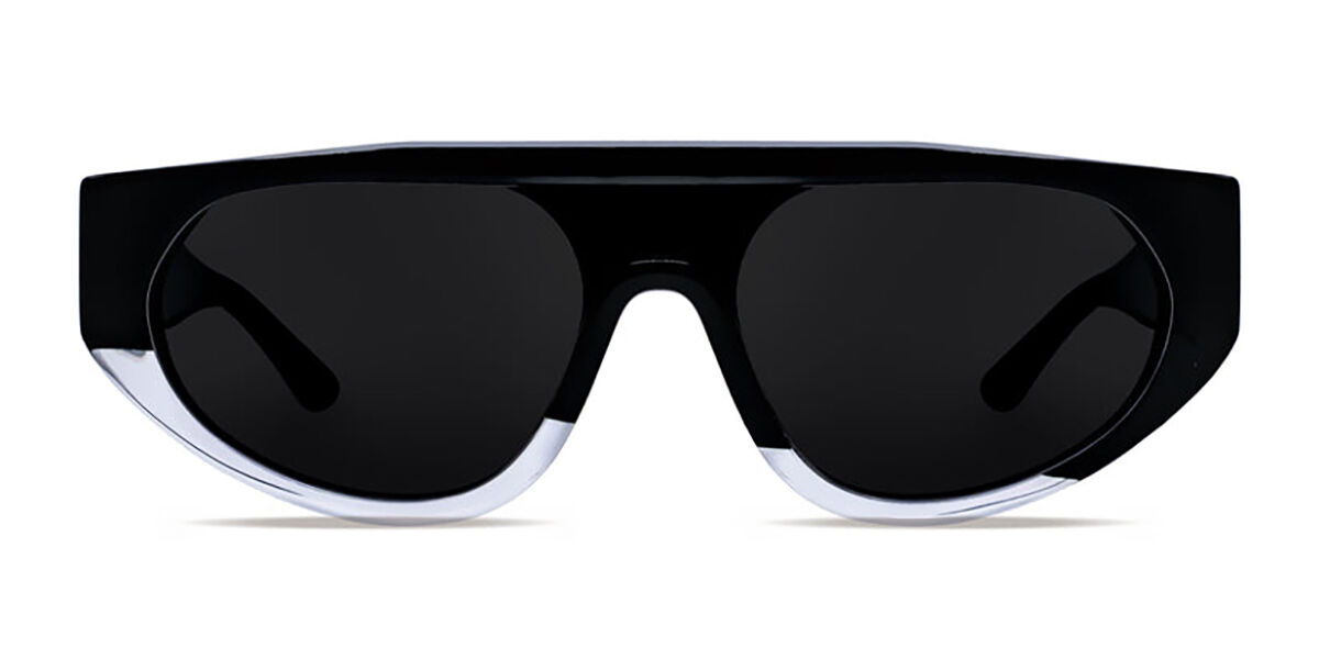 Lentes de sol Thierry Lasry Kanibaly 021 Lente Único Solid Black ...